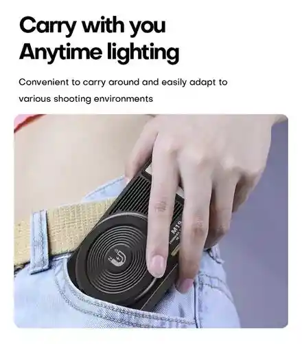 Panel Led Portable M19 Recargable | Para Celular Y Camara