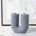 Vela Artesanal U Gris