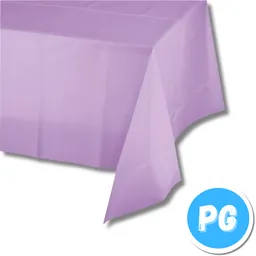 Mantel Plastico Lila 137x183 Centimetros