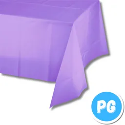 Mantel Plastico Morado 137x183 Centimetros
