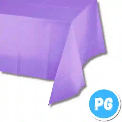 Mantel Plastico Morado 137x183 Centimetros