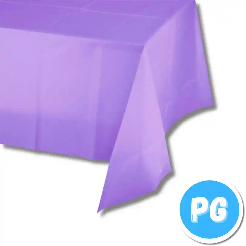 Mantel Plastico Morado 137x183 Centimetros