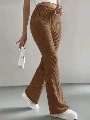 Pantalones Tejidos En Hilo Cintura Elastica