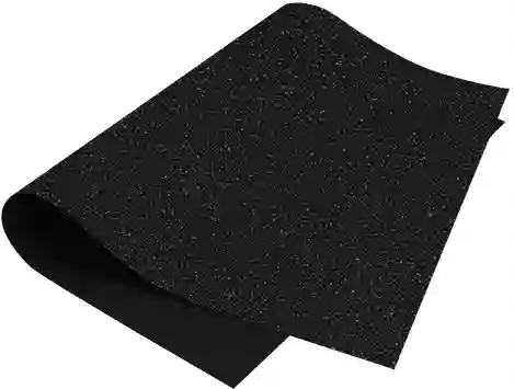 Fomy Escarchado 1/2 Pliego-negro