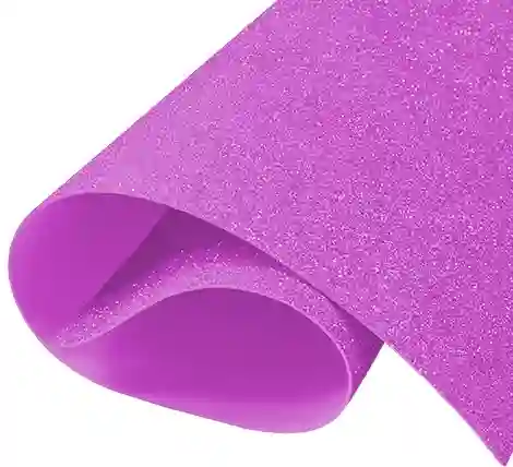Fomy Escarchado 1/2 Pliego-lila