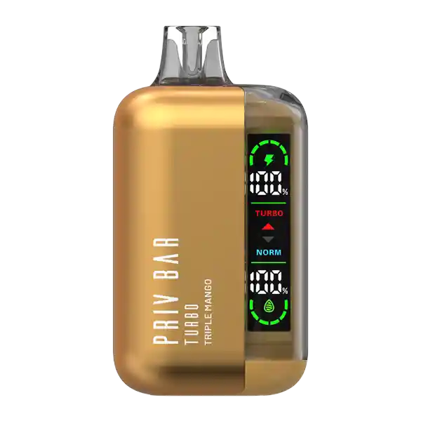 Vape Priv Bar Turbo - Triple Mango - 15k/10k Puff - 5% Nicotina