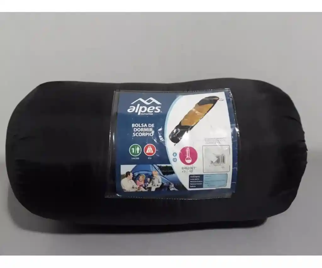 Bolsa De Dormir Scorpio Alta Montaña 0°c Camping Alpes