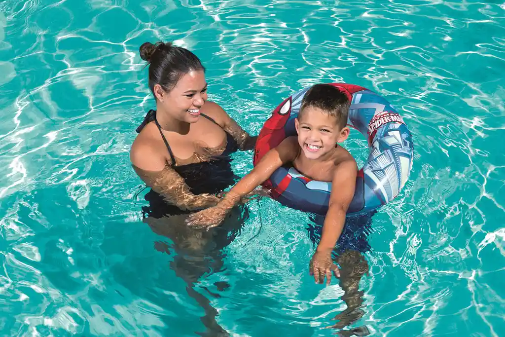 Flotador Spiderman Aro Piscina Niños Original Marvel