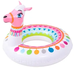 Flotador Piscina Aro Anillo Inflable Llama Avenli Niñas