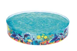 Piscina Niños Grande Acuario Rigida 244x 46cm Bestway