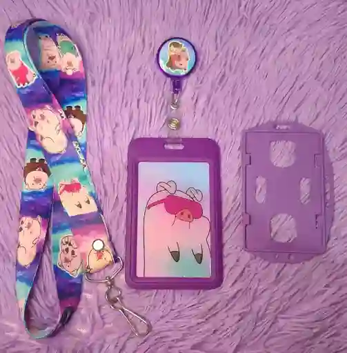 Combo Exclusivo Premium Porta Carnet + Lanyard