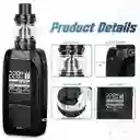 Vaper Vaporizador Cigarrillo Electronico 228 W Metalico