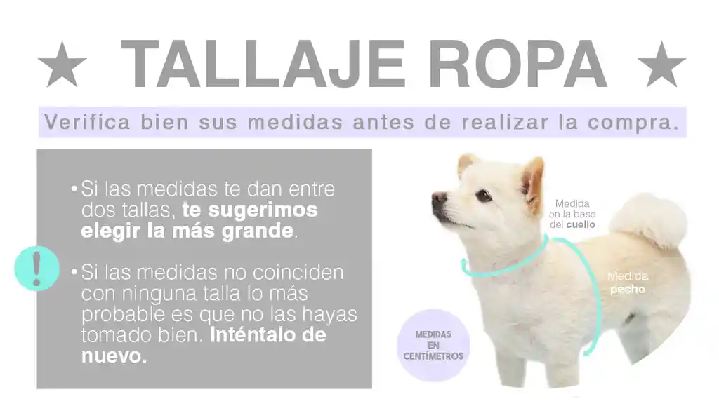 Saco Para Perro Talla S Cuello Nerú Celeste Estrellas