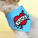 Pañoleta S Sub Mamá Azul Corazón Grande