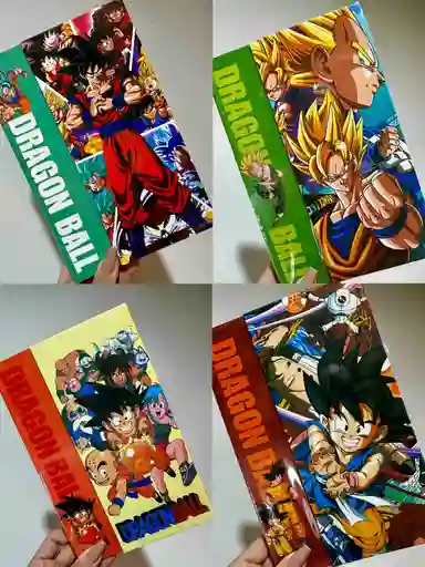 Agenda Dragon Ball Pasta Dura