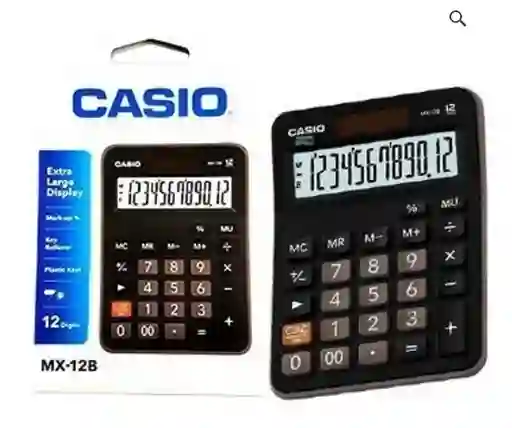 Calculadora Casio Mx-12b-bk 12 Digitos