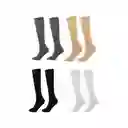 Medias De Compresión Unicolor