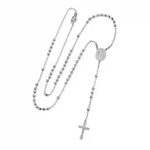 Camándula Rosario Dama Acero Inoxidable 3mm