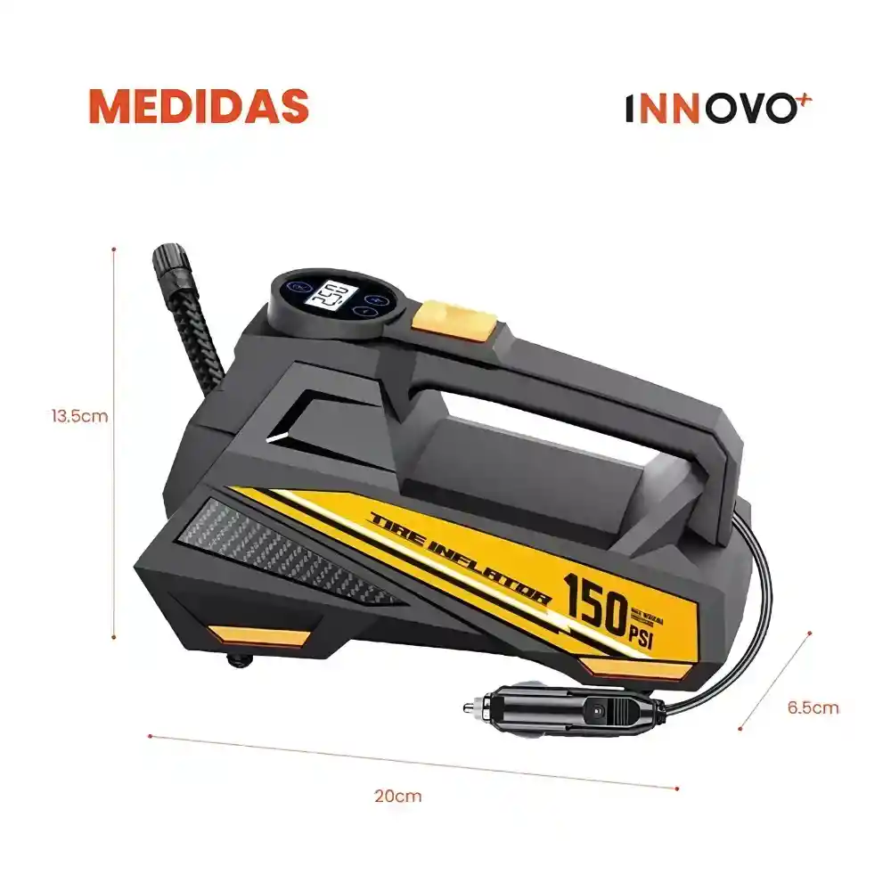 Combo Hidrolavadora Doble Batería 48v Alta Presión + Compresor De Aire Portable Vehículos 150psi