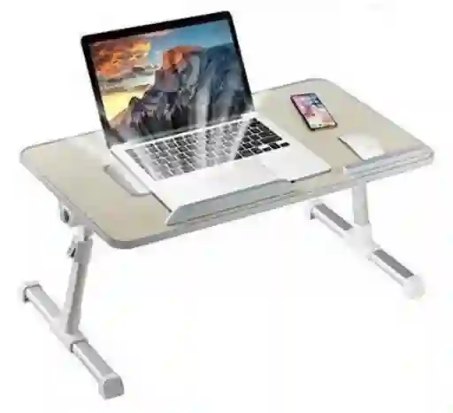 Mesa Para Portátil Ajustable Blanca