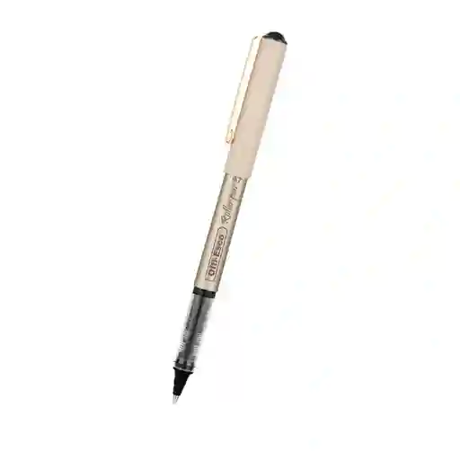 Bolígrafo Negro Roller Pen Ultra Suave Tinta Líquida 0.7 Mm Offi-esco