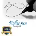 Bolígrafo Negro Roller Pen Ultra Suave Tinta Líquida 0.7 Mm Offi-esco