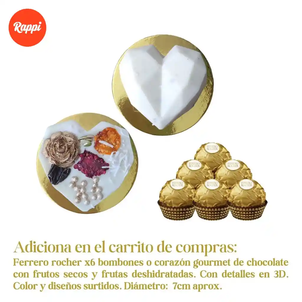 Cilindro Con Rosas De Exportación - Mediano