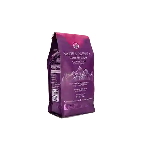 Cafe Grano Organico Nativo Sierra Nevada - Safira Bunna 340g