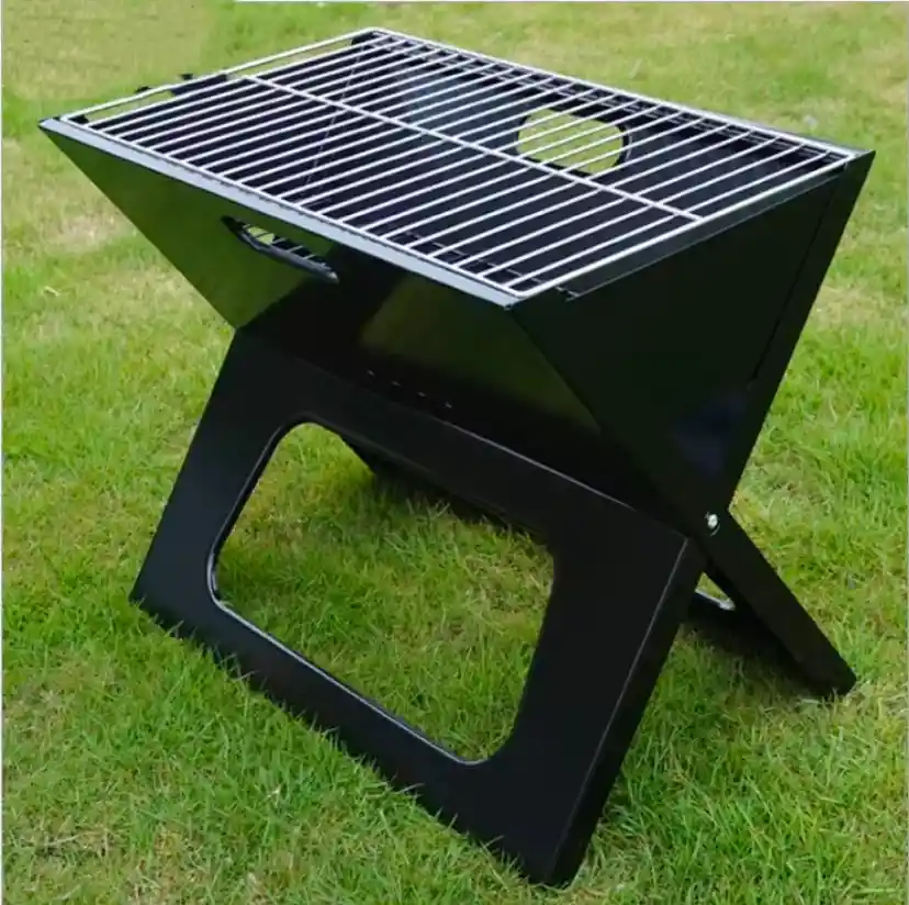 Parrilla Asador Portátil Plegable De Carbón Para Exteriores