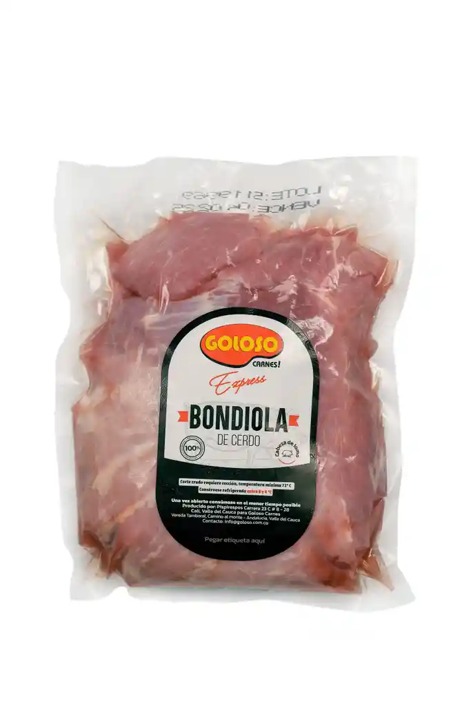 Goloso Parrilla Bondiola De Cerdo