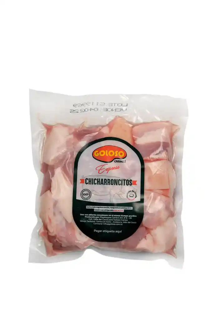 Goloso Parrilla Chicharroncitos De Cerdo