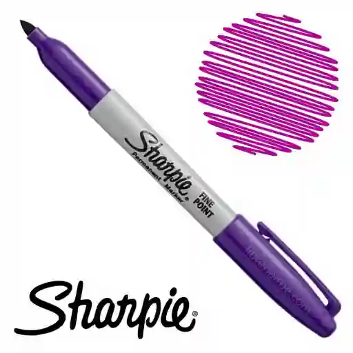 Sharpie Morado Marcador Permanente Fino