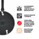 Sarten Con Tapa Imusa Hardtitan​ 30cm Negro Antiadherente