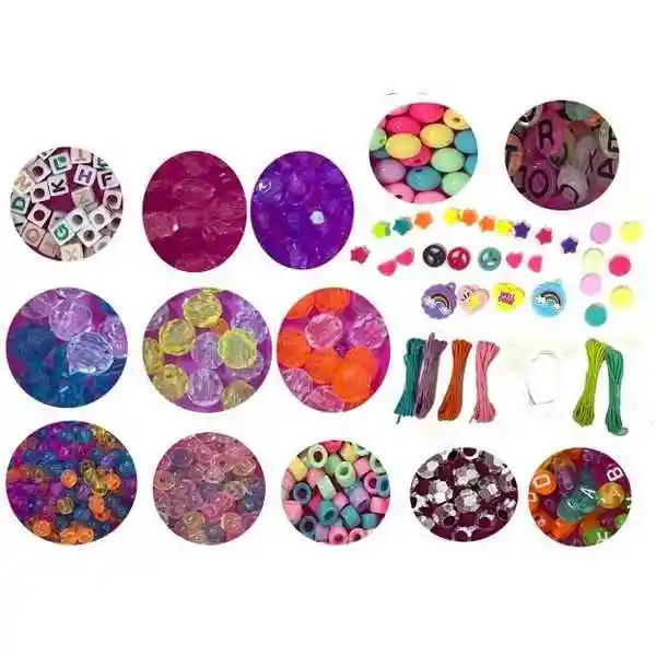 Set Creativo Para Armar Pulseras Y Collares Para Niños