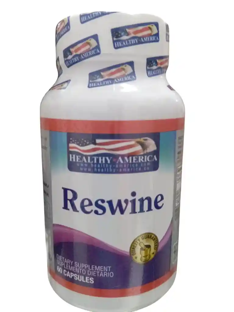 Reswine 260 Mg X 60 Capsulas Healthy America