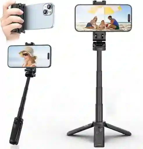 Palo Para Selfies Trípode Retráctil Agarre