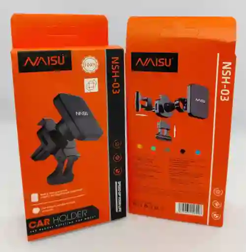 Soporte Celular Carro Rejilla Naisu Magnetico