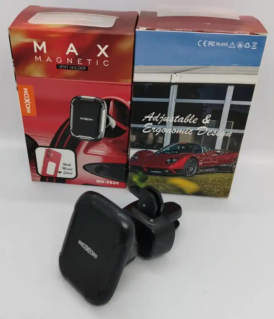 Soporte Celular Carro Magnetico Rejilla Moxom