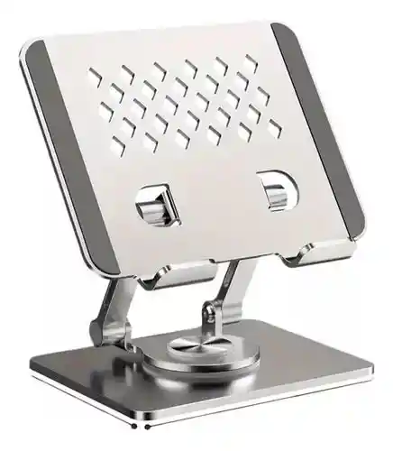 Soporte Giratorio De Aluminio Para Tablet 360° Ajustable