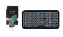 Teclado Bluetooth Recargable Rgb Multidispositivos Portatil