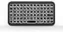Teclado Bluetooth Recargable Rgb Multidispositivos Portatil