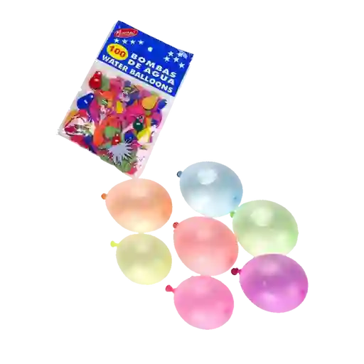 Bombas Globos De Agua X 100 Und
