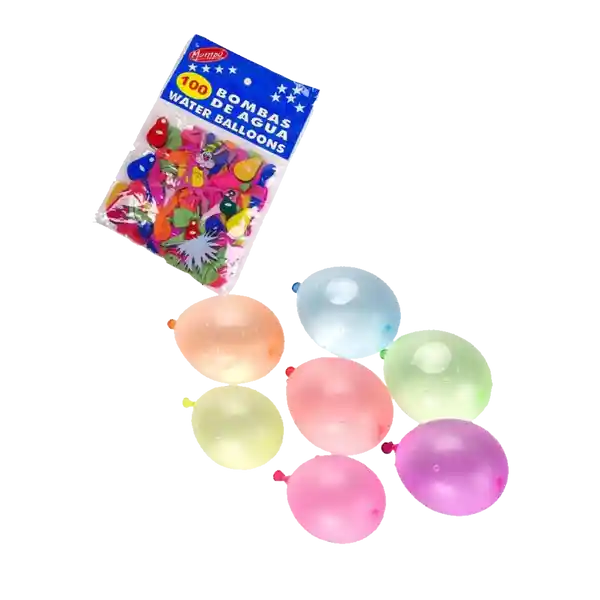 Bombas Globos De Agua X 100 Und