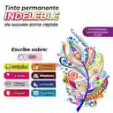Marcador Permanente Punta Extra-fina Estuche De Lujo X24 Und