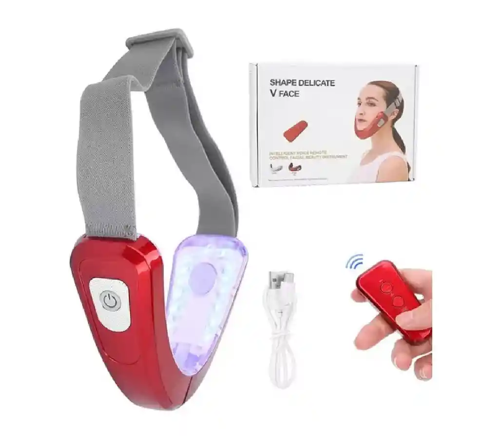 Masajeador Eléctrico Facial Faja Reductor Papada Corrector