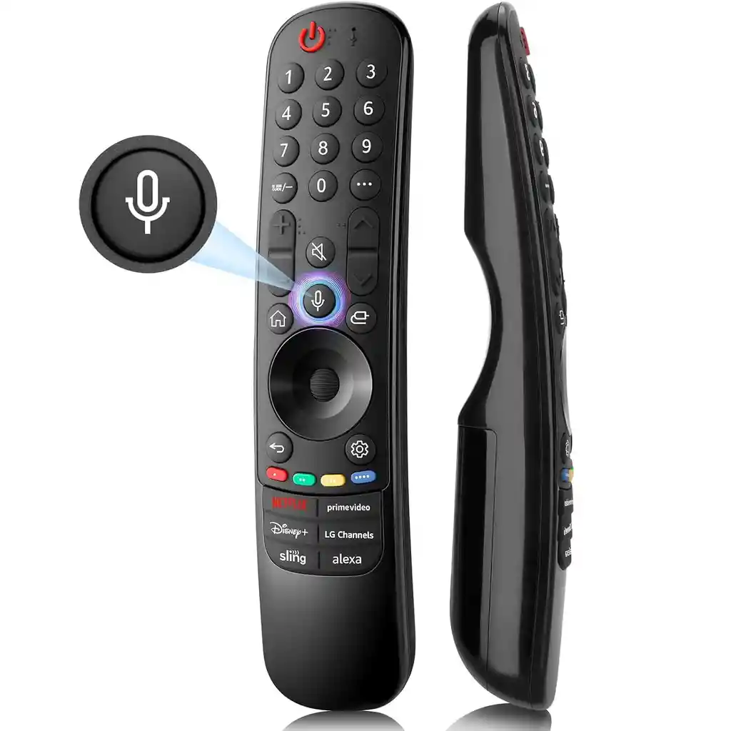 Control Remoto Compatible Lg Magic An Mr23ga Con Voz Y Puntero Reemplaza Modelos 2023, 2022, 2021, 2020, 2019, 2018