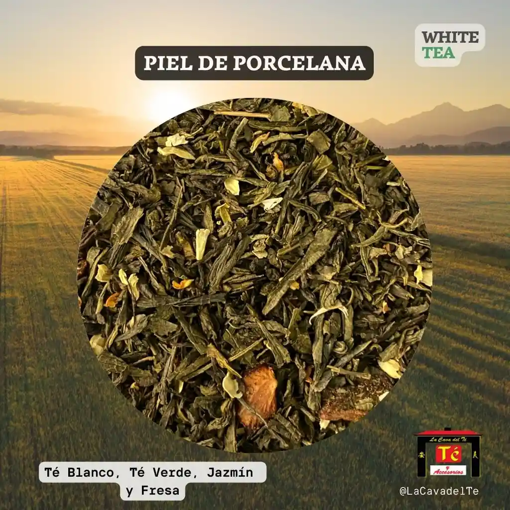 Piel De Porcelana - Té Blanco Y Verde
