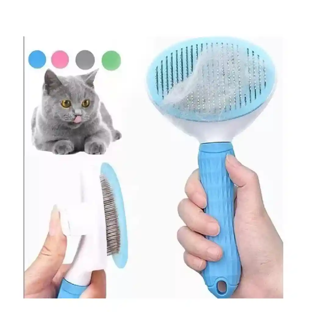 Cepillo Peine Removedor De Pelo Para Mascotas Gatos Perros