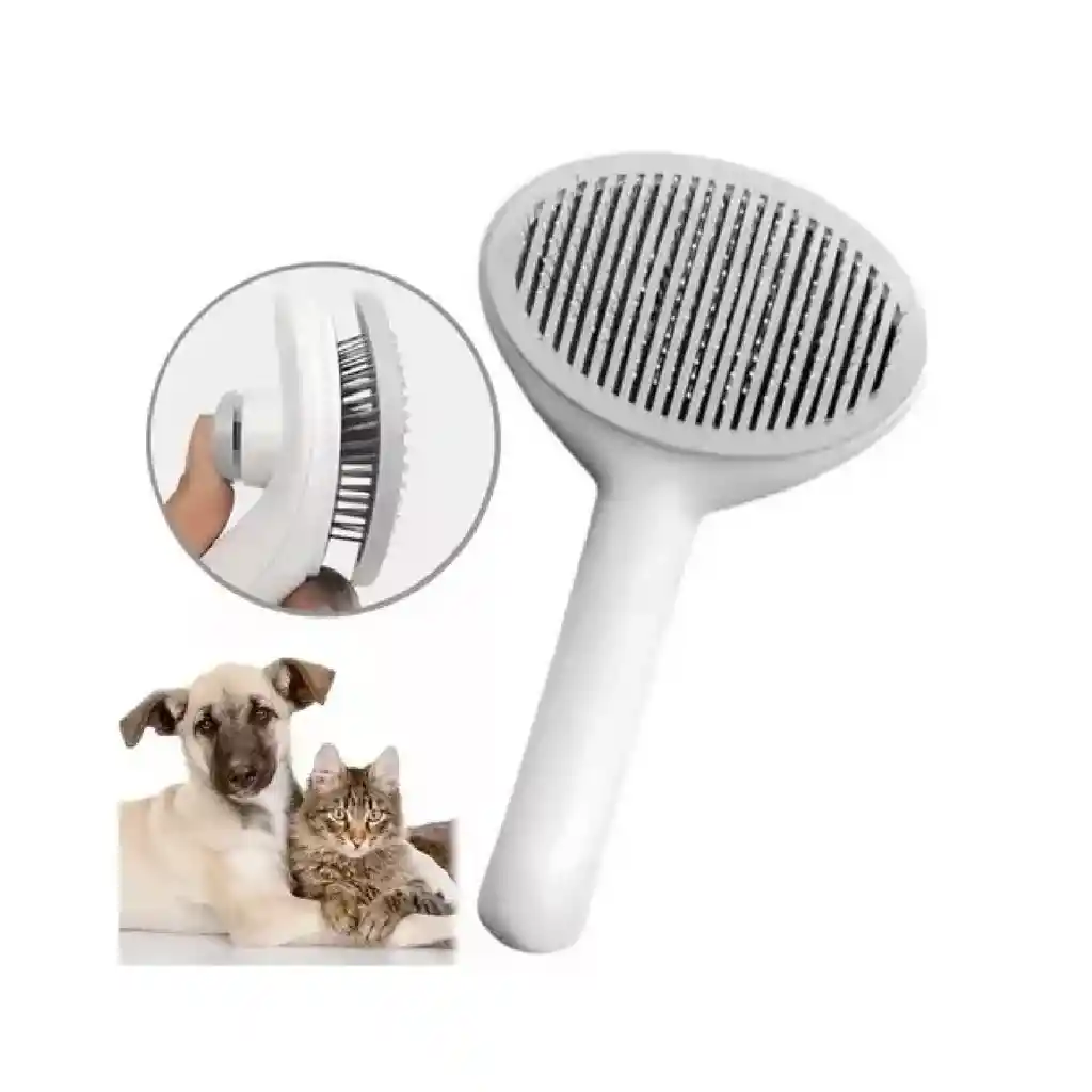 Cepillo Peine Removedor De Pelo Para Mascotas Gatos Perros