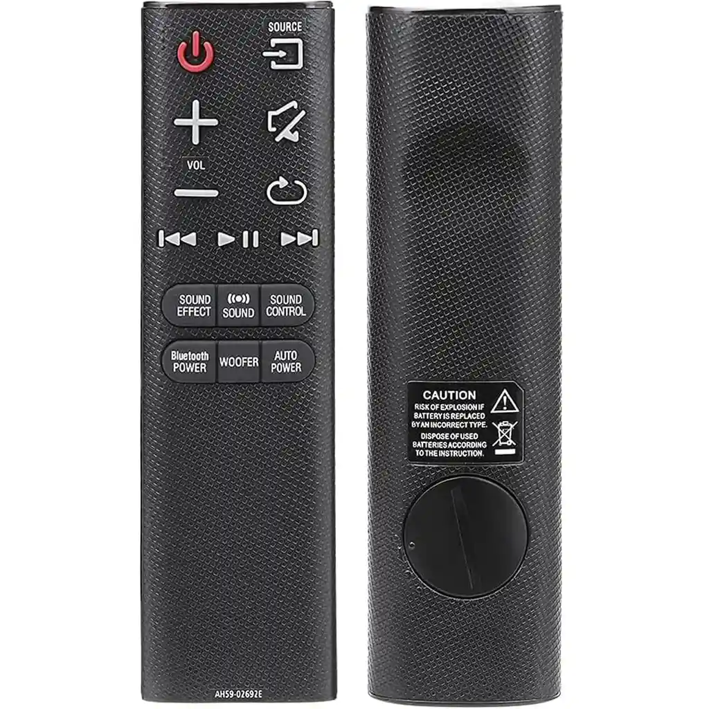 Control Remoto Compatible Con Barra De Sonido Samsung Ah59 02692e Repuesto, Reemplazo